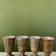 Mazagran terracotta cups