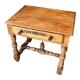 Bureau, table d'appoint 1 tiroir en bois clair