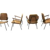 4 fauteuils 1950