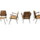 4 fauteuils 1950