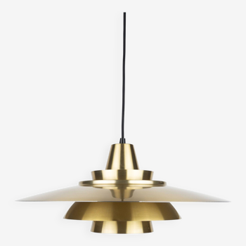 Danish vintage pendant lamp Superlight by David Mogensen, 1980s