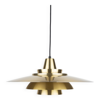 Danish vintage pendant lamp Superlight by David Mogensen, 1980s