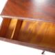 Coiffeuse de table avec miroir Napoléon III placage accajou