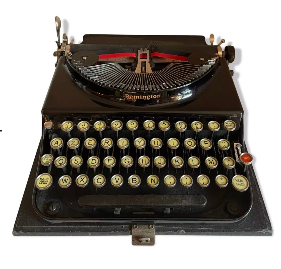 Machine à écrire portable Remington