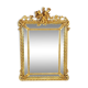 Gold Mirror XL Crown Napoleon III Style France 127x86cm