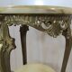 Table d'appoint en bronze tripode