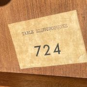 Vintage turntable cabinet