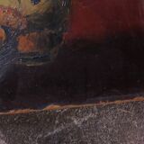 Painting, oil on panel, still life