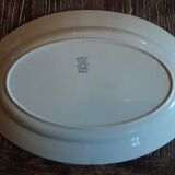 Plat ovale  Ancien.Orchier