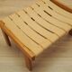 Oak footstool, Danish design, 1960s, made in Denmark
