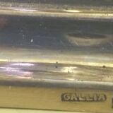 Gallia Christofle silver metal table lamp