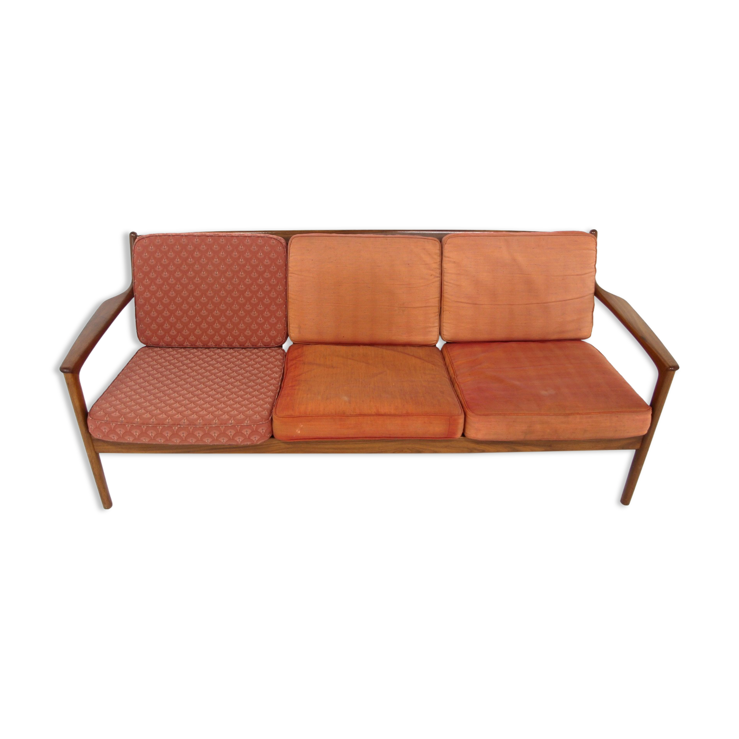 Scandinavian sofa 3 places "USA 75", Folke Ohlsson for DUX, Sweden, 1960