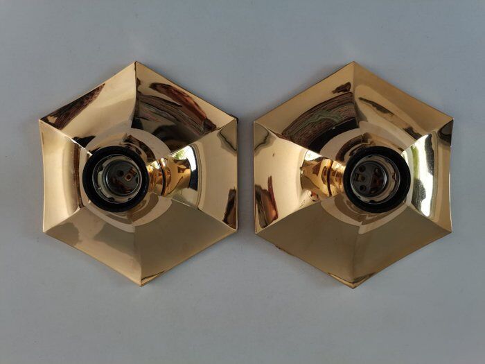 Pair of Italian wall lamps Fosnova - "Cloe"