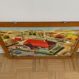 Pedagogical school poster frame