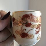 4 tasses porcelaine japan