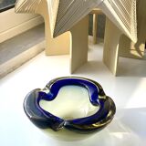 Ashtray or empty Murano glass pocket (Sommerso technique)