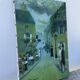 Peinture parisienne huile sur toile Montmartre / Tableau de Paris