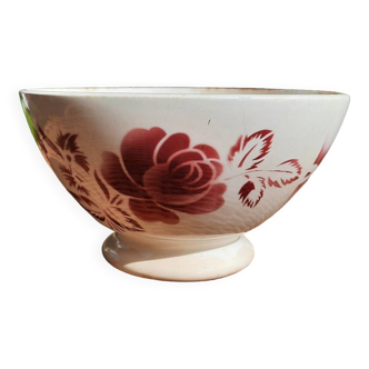 Sarreguemines floral decoration bowl