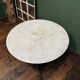 Round garden table