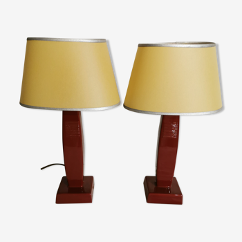 Pair of Drimmer lamps