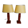 Pair of Drimmer lamps