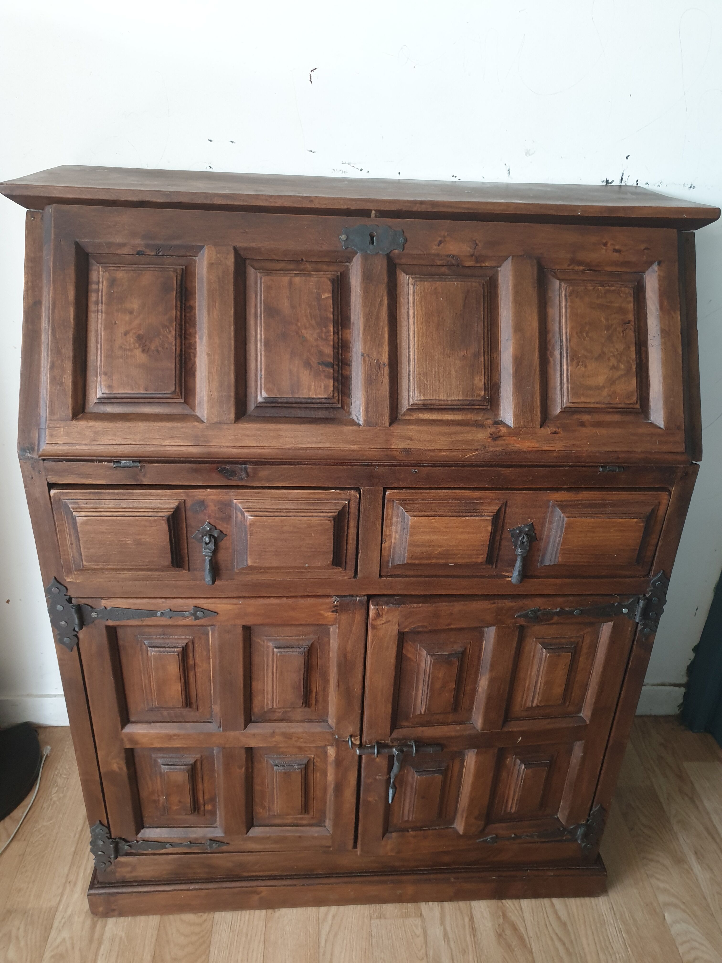 Old oak office furniture
