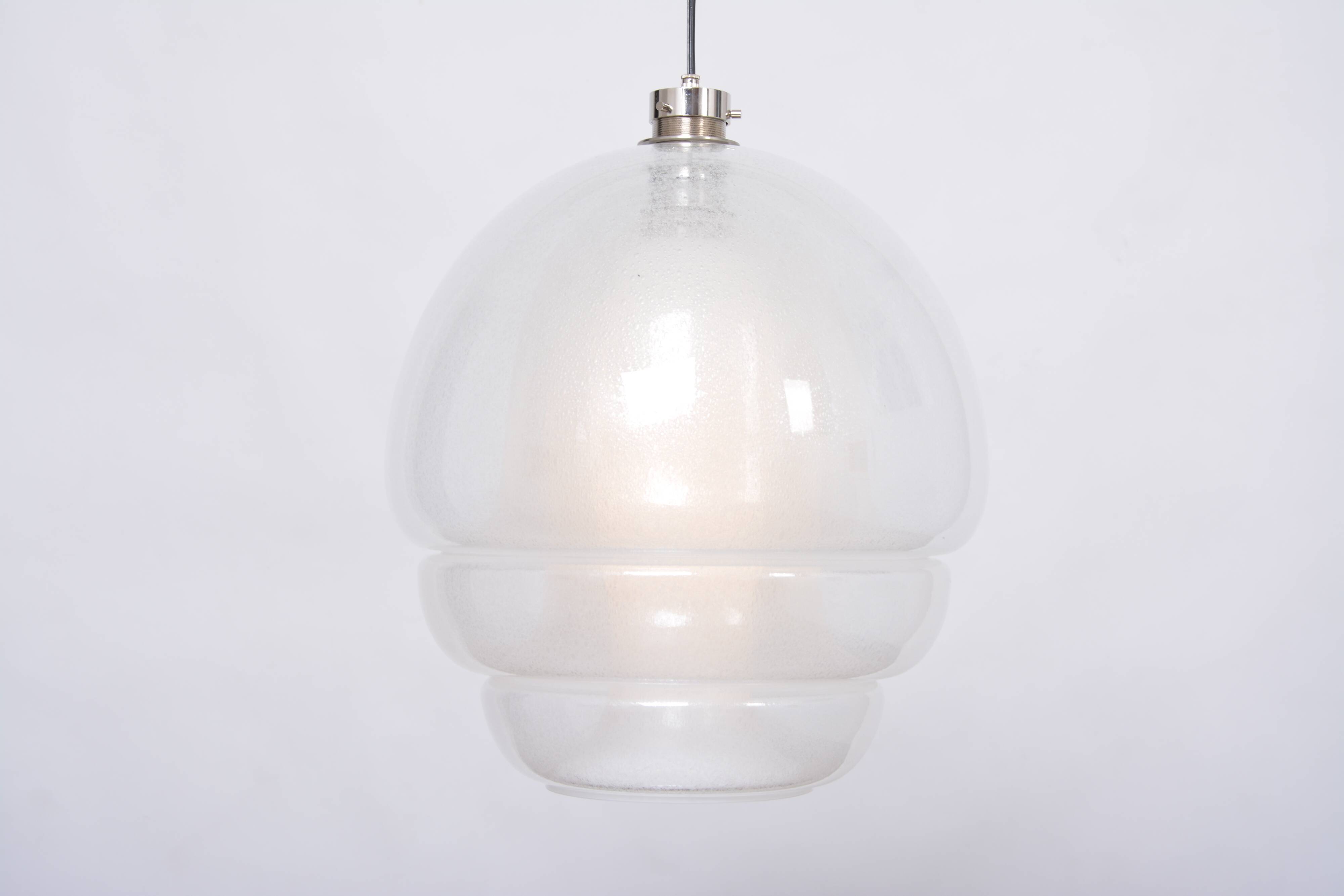 LS 134 Medusa Glass Hanging Lamp by Carlo Nason for Mazzega, 1960s