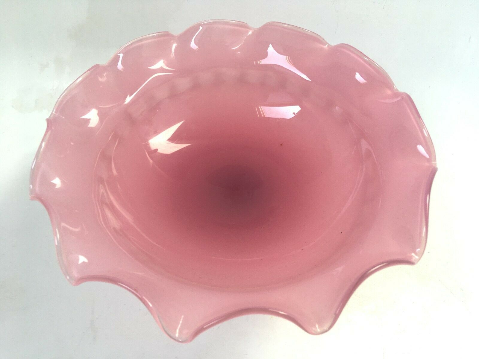 Coupe en verre soufflée bouche  Murano vintage