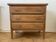 Natural wood chest of drawers