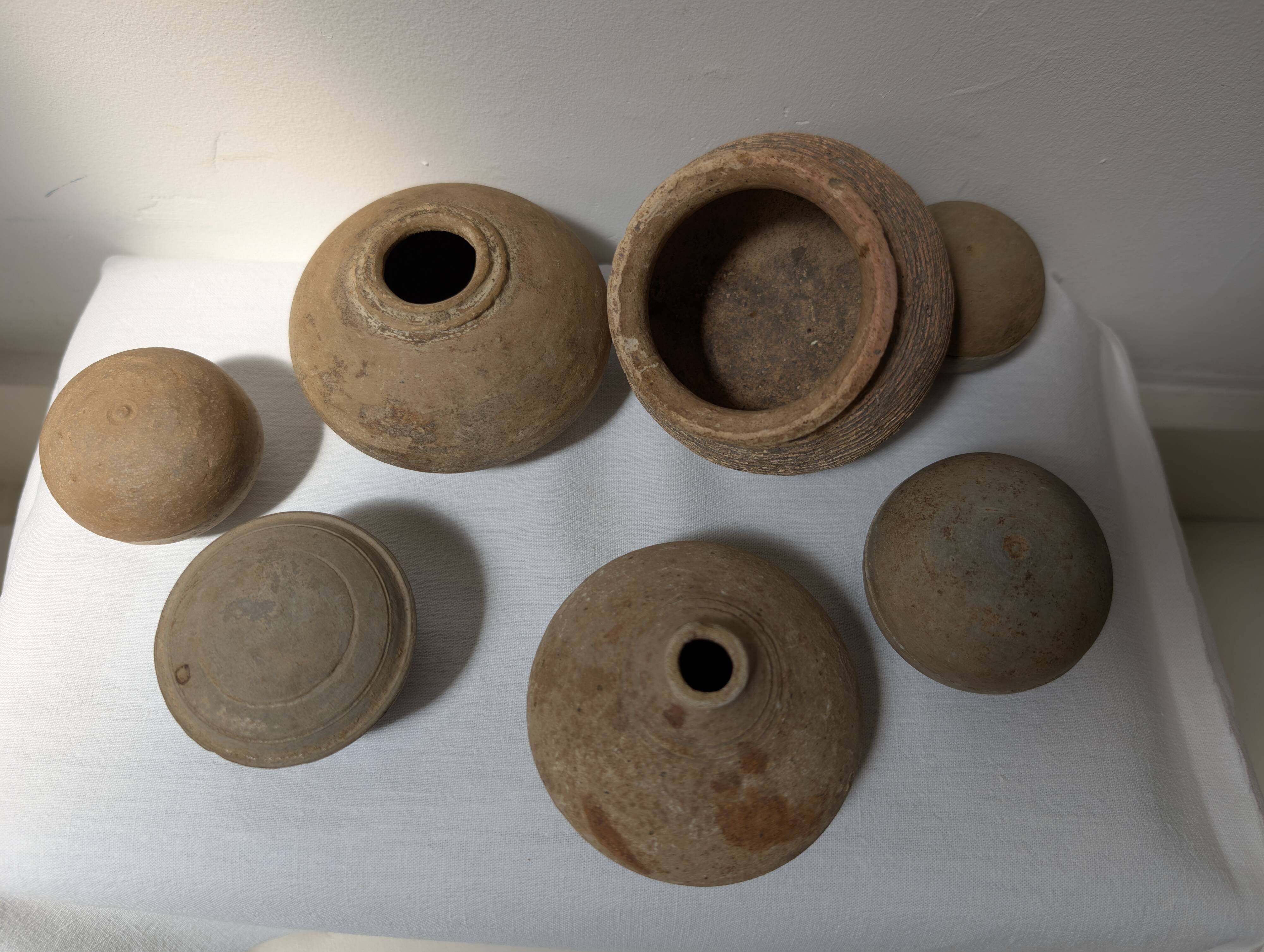 Ancient pottery Thailand