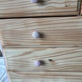 Revamped pine chest of drawers