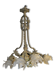 Lustre en bronze style louis XVI