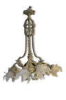 Louis XVI style bronze chandelier