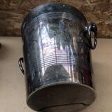 Old Silver Metal Champagne Cooler Bucket France