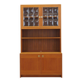 Teak Bookcase with Adjustable Shelves, Denmark, 1970s