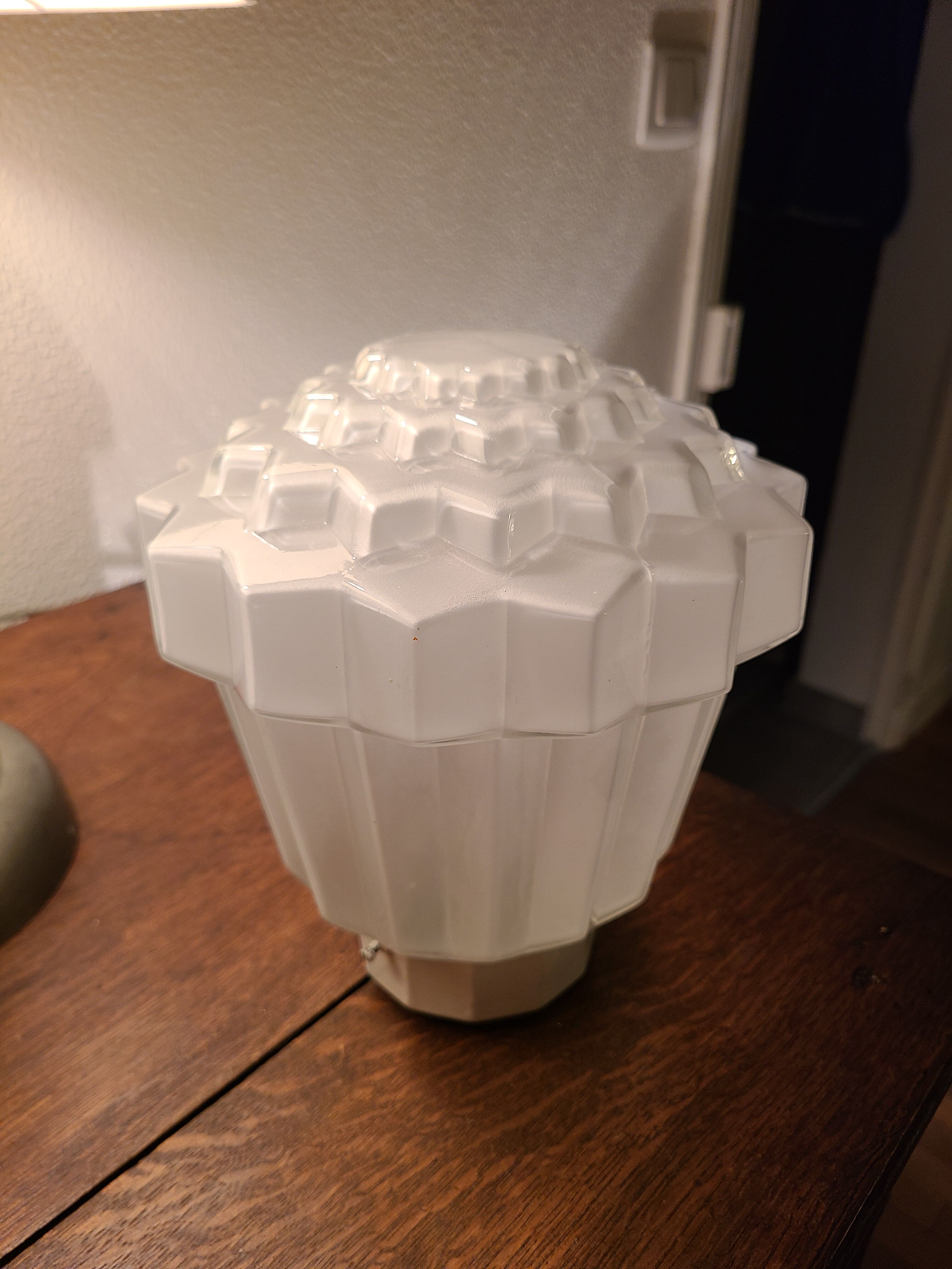 Art Deco skyscraper chandelier