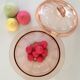Candy, pink glass sugar