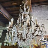 Chandelier with tassels 8 bulbs