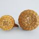 Rattan pitcher set, braided 1960s