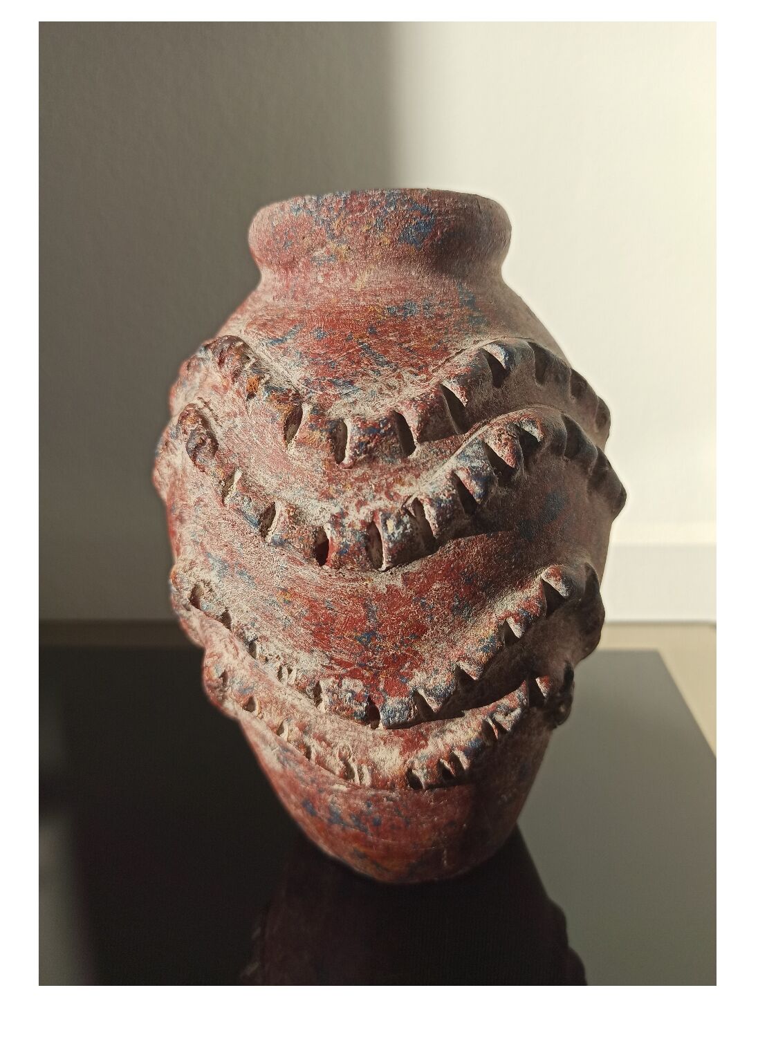 Vintage artisanal vase - Mexico