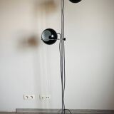 Lampadaire vintage Space Age noir