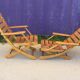 Pair of folding wooden armchairs brand Sodibois