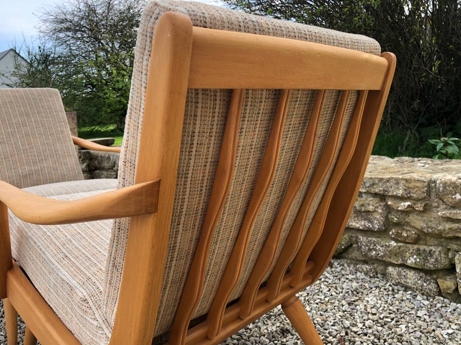 Pair of vintage armchairs