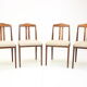 Set of Four Dining Chairs by Drevotvar, Czechoslovakia, 1970