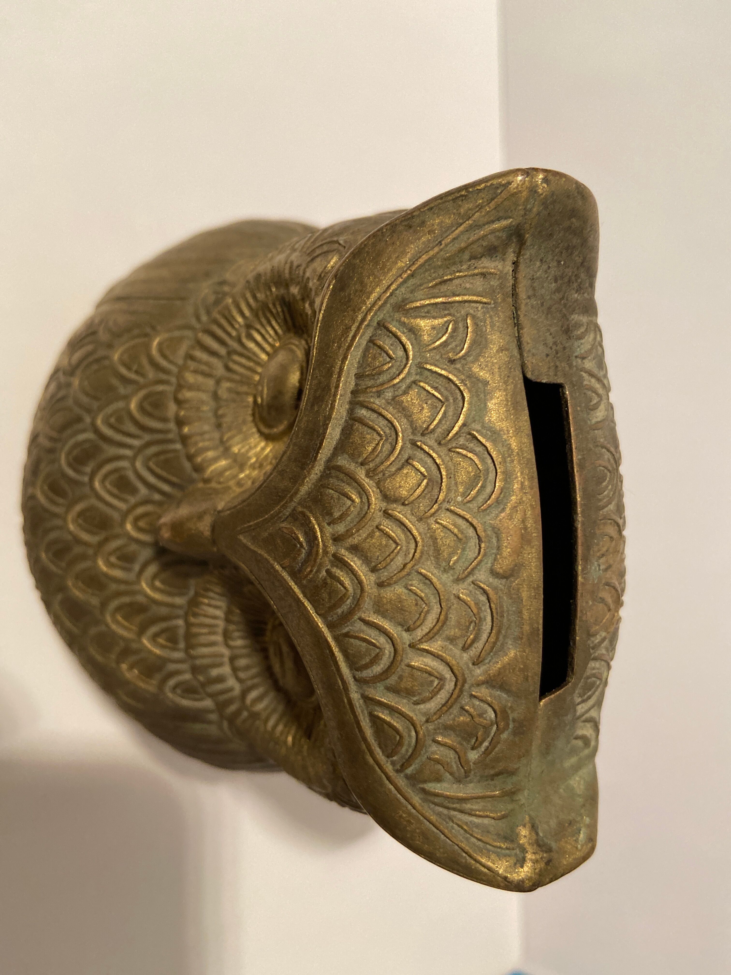 Brass owl