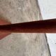 Vintage stand lamp / floor lamp with teak base
