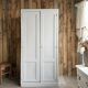 Parisian wardrobe with white patina
