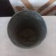 3 small zinc pots