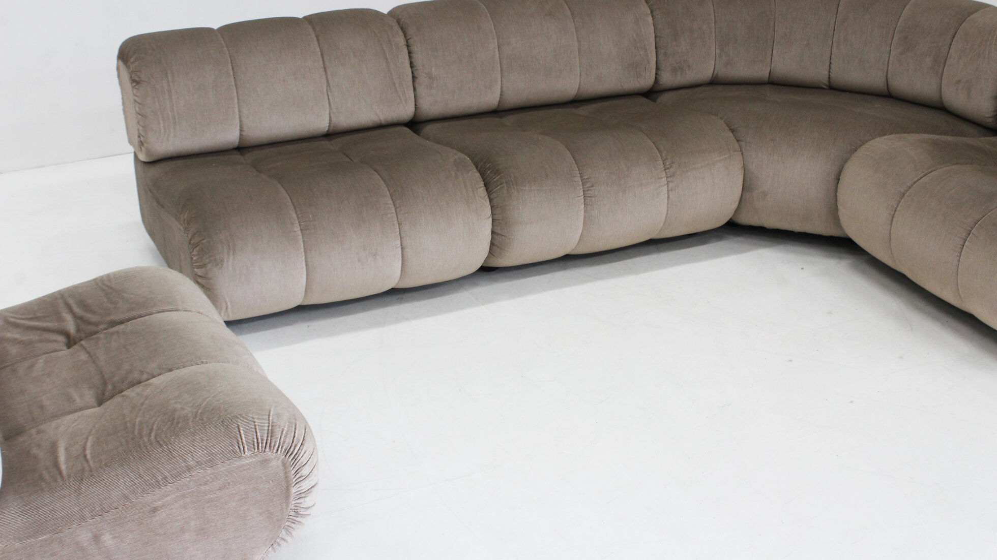 Vintage Italian Giuseppe Munari modular sofa, Italy, 1970s