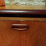 Scandinavian design enfilade in teak